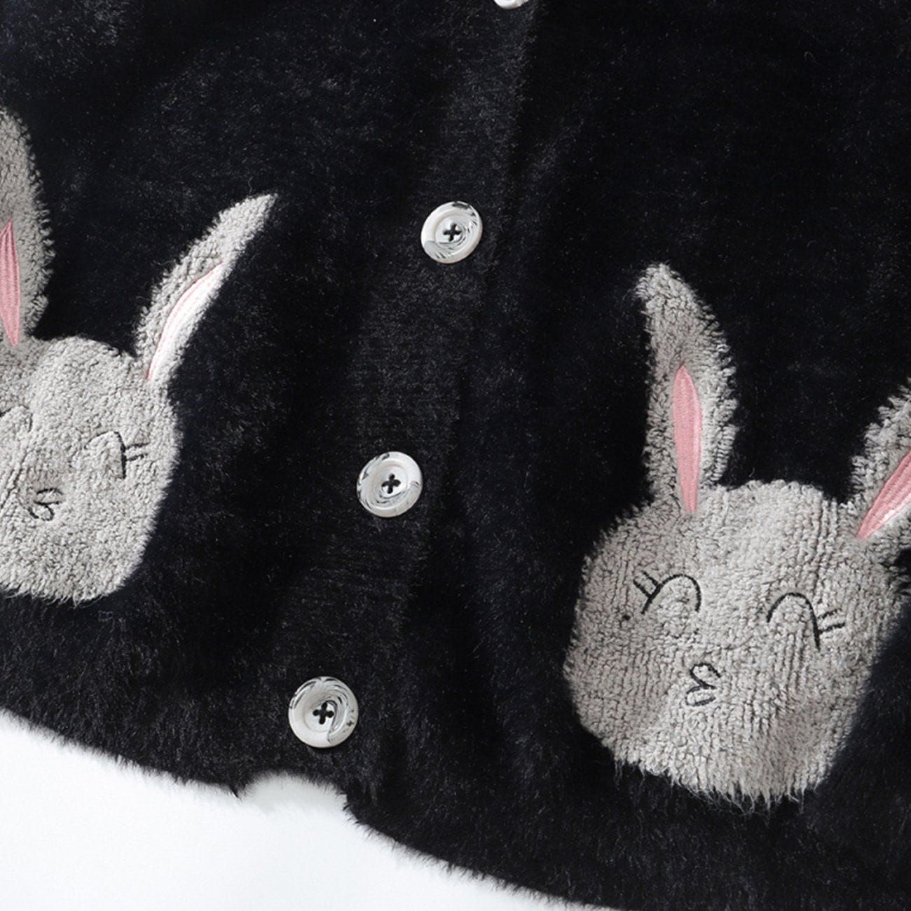 Aelfric Eden Cartoon Rabbit Embroidered Cardigan @prinz_osman sold by Aelfric Eden product image thumbnail 5