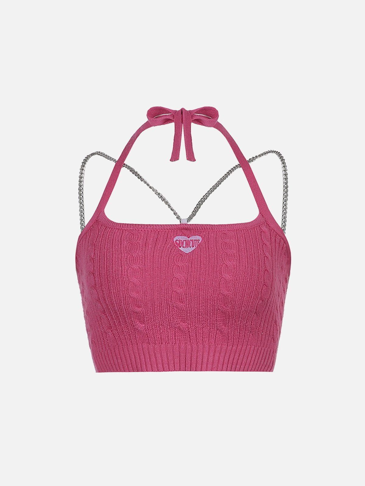 Chain Panel Halter Y2K Cami Top sold by Aelfric Eden