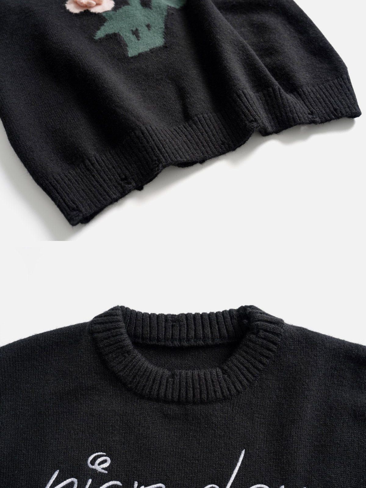 Aelfric Eden Three-Dimensional Flowers Sweater sold by Aelfric Eden product image thumbnail 6