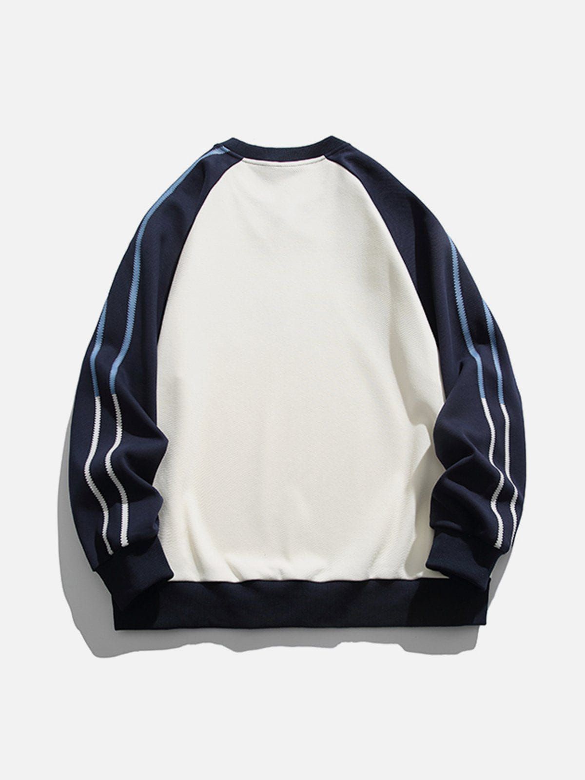 Aelfric Eden Letter Print Panel Side Stripe Sweatshirt sold by Aelfric Eden product image thumbnail 2