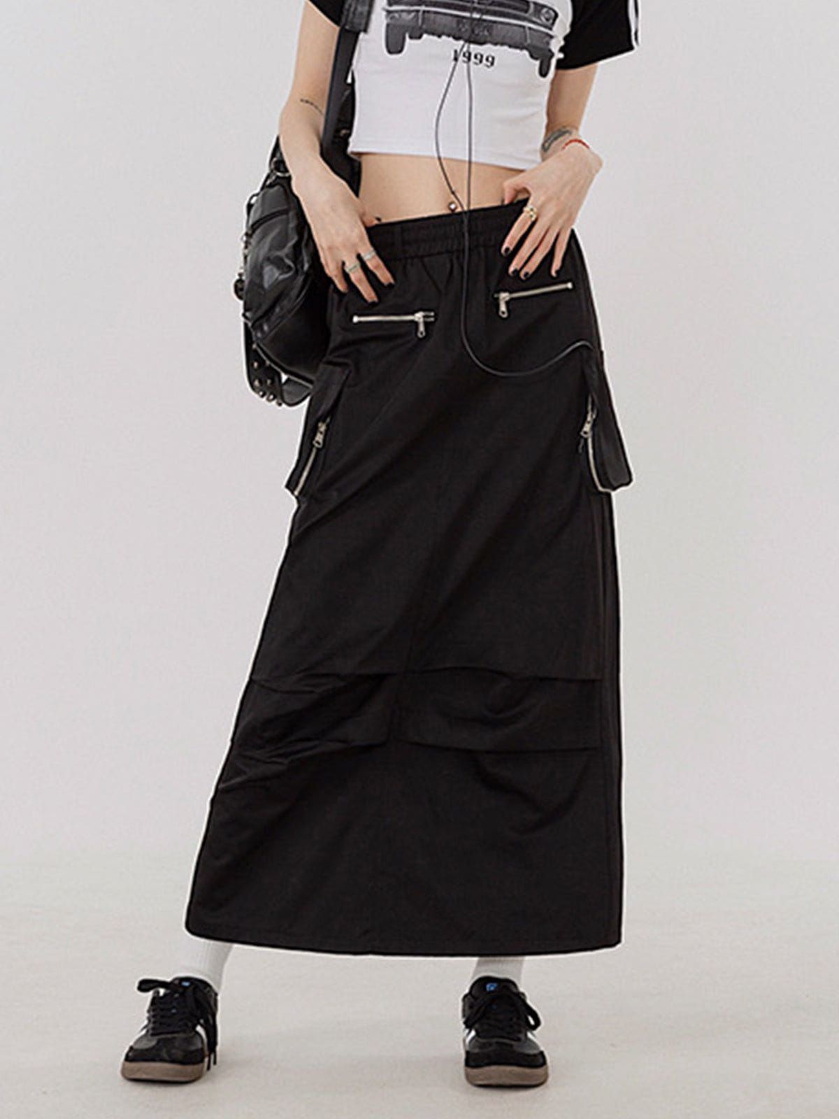 Zipper Function Cargo Skirt sold by Aelfric Eden product image thumbnail 2
