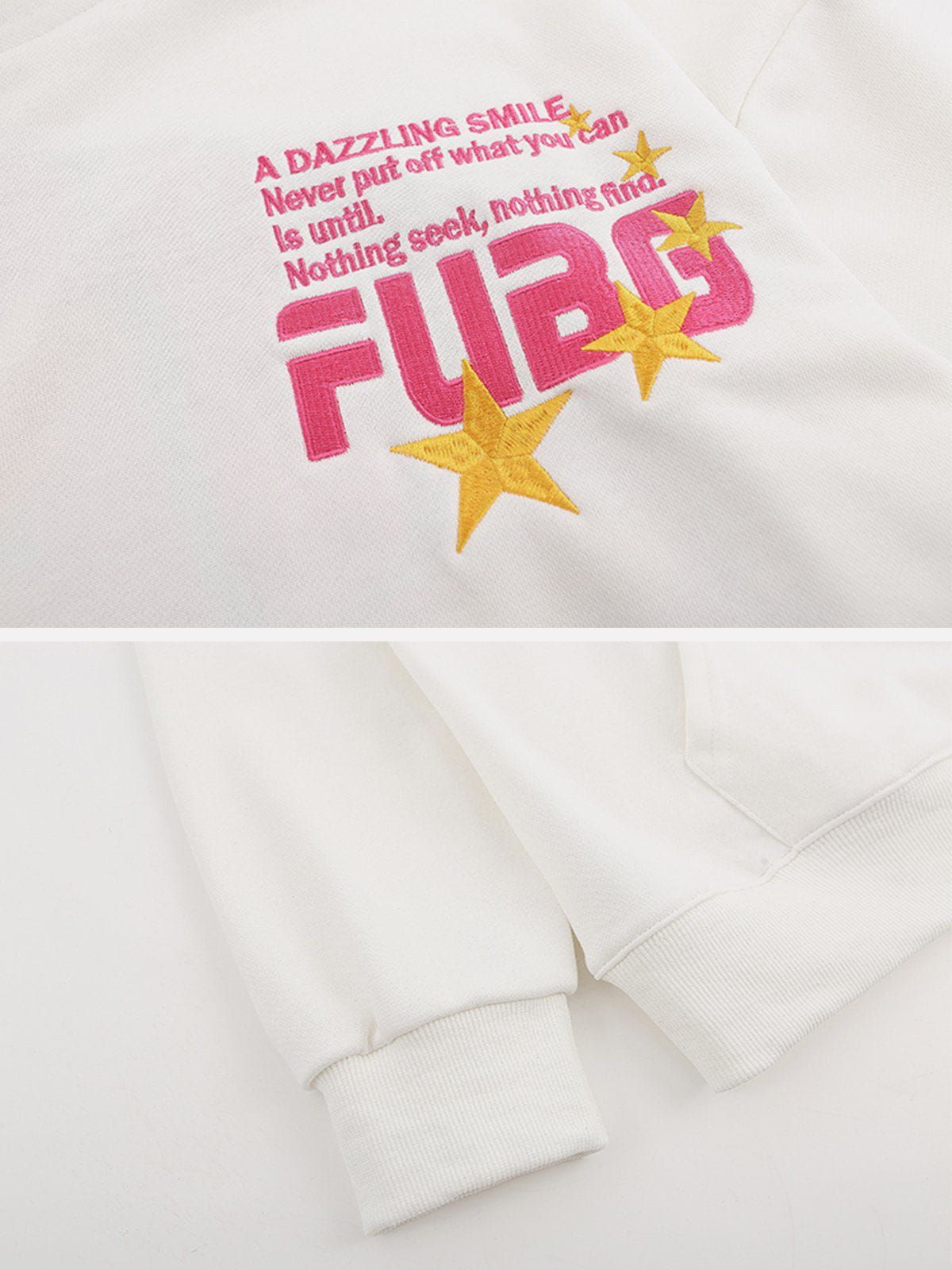 Aelfric Eden Three-Dimensional Letter Print Hoodie sold by Aelfric Eden product image thumbnail 6