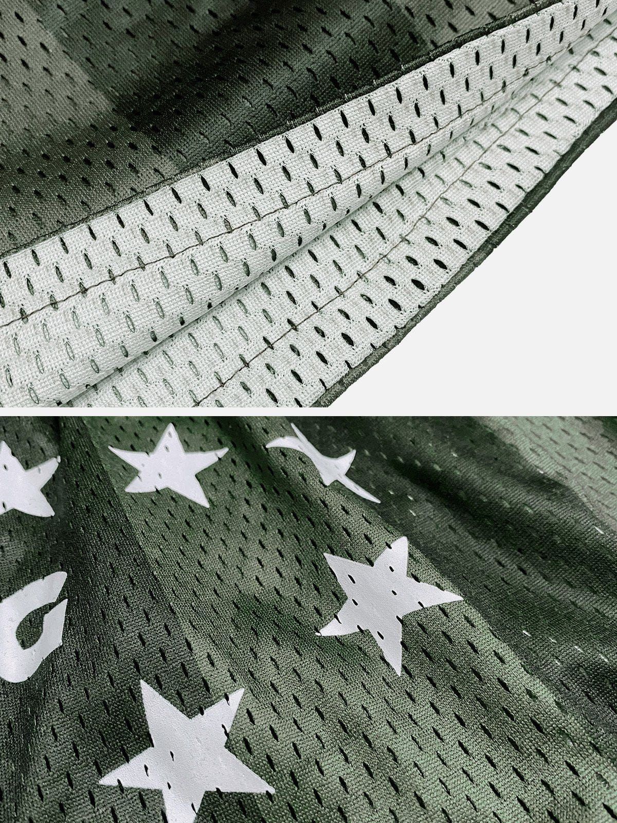 Aelfric Eden Stripe Star Drawstring Shorts sold by Aelfric Eden product image thumbnail 4