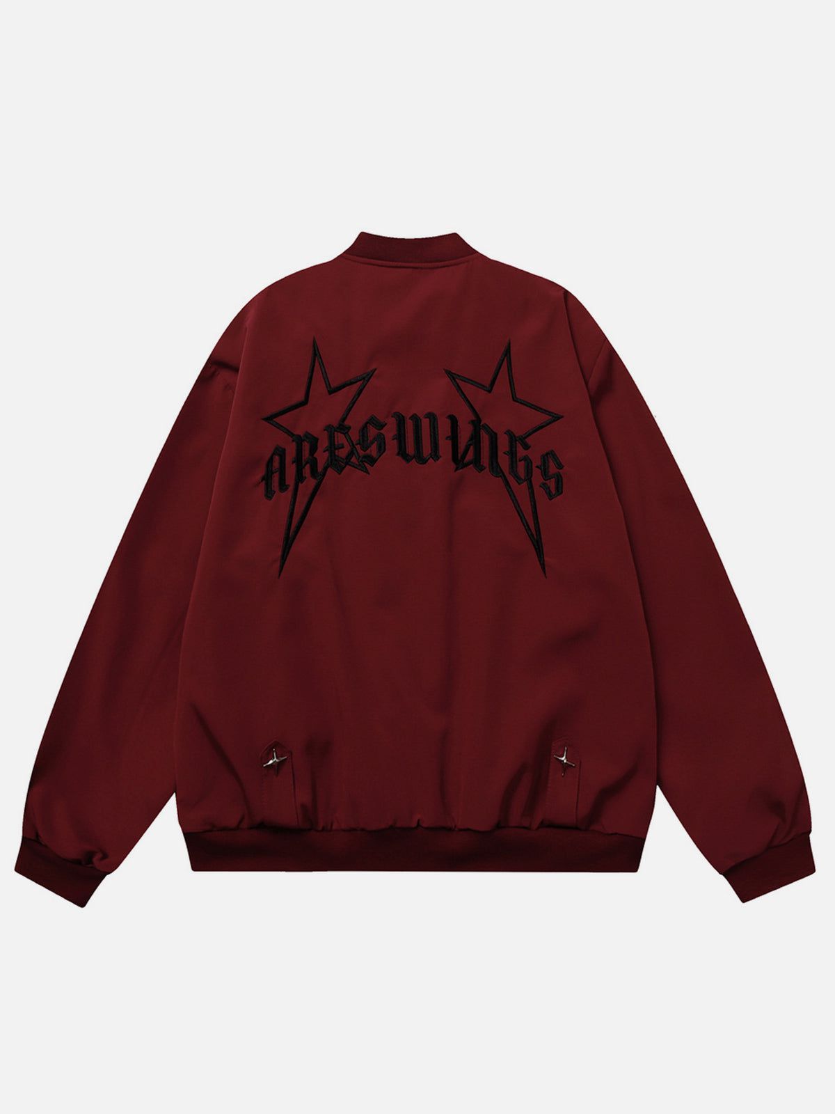 Aelfric Eden Letter Star Embroidery Bomber Jacket sold by Aelfric Eden
