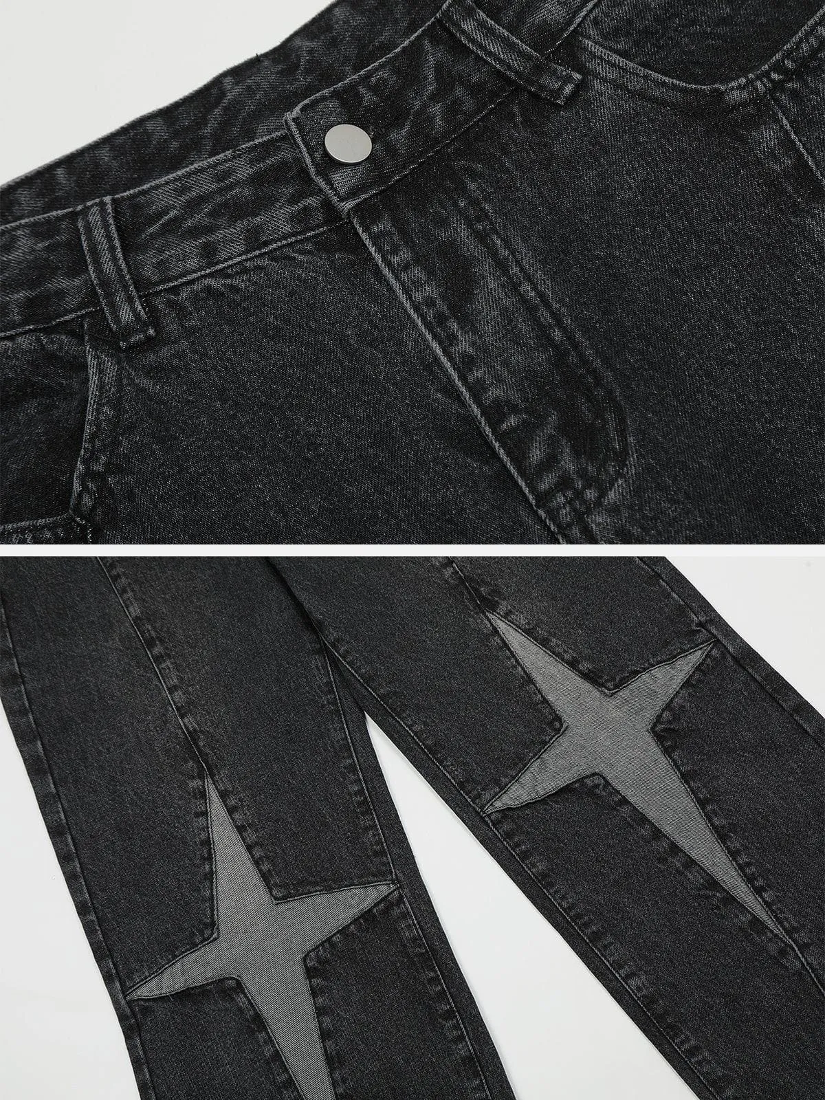 Aelfric Eden Applique Diamond Star Jeans sold by Aelfric Eden product image thumbnail 4