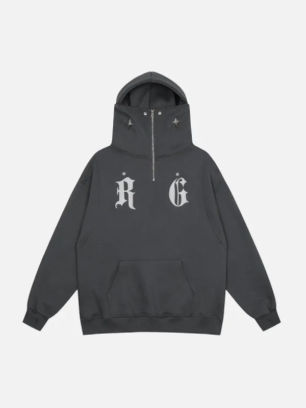 Aelfric Eden Zip Up Turtleneck Hoodie sold by Aelfric Eden