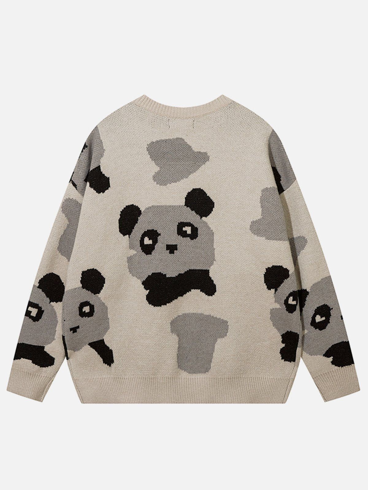 Aelfric Eden Panda Pattern Sweater sold by Aelfric Eden product image thumbnail 3