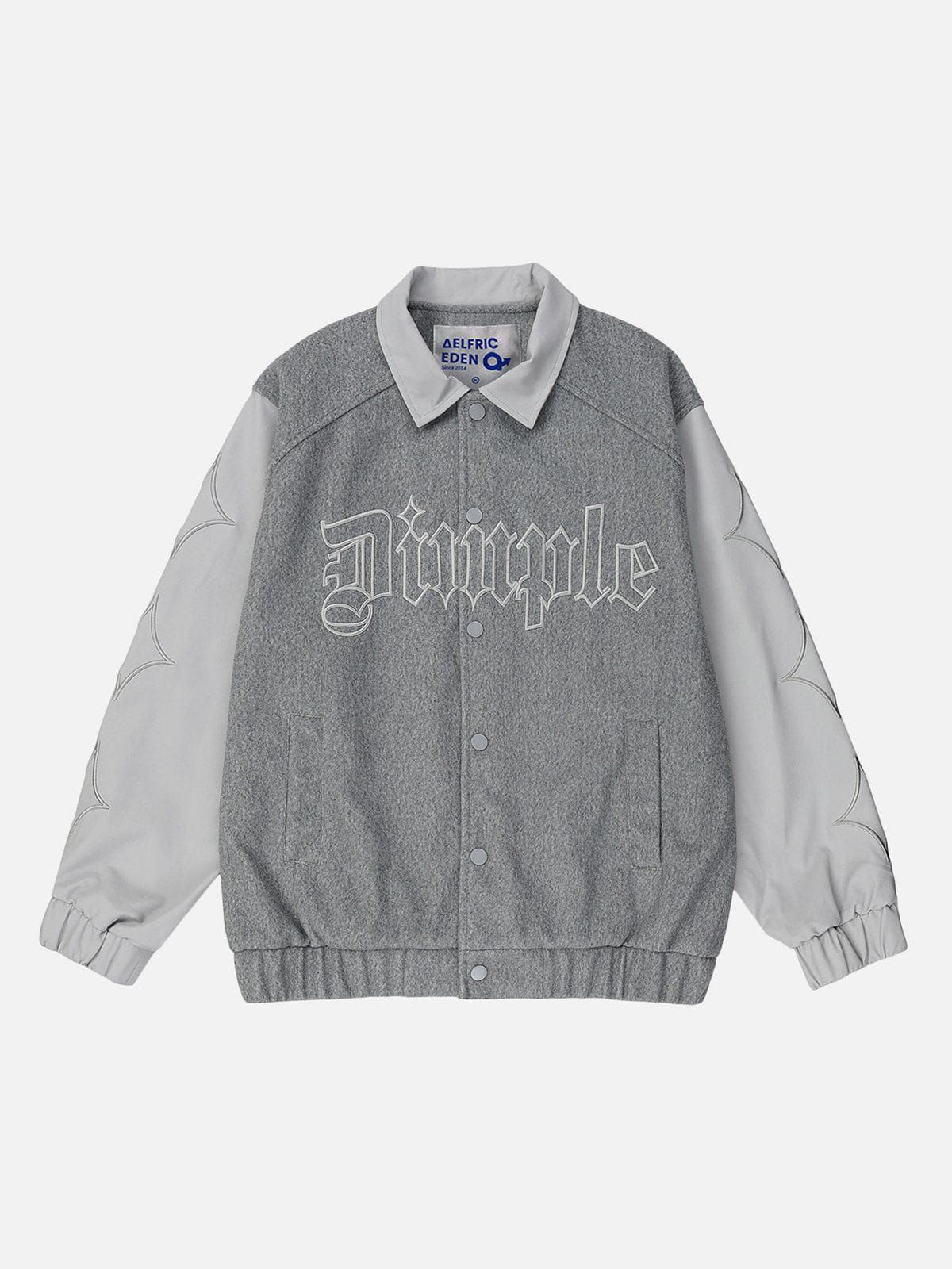 Aelfric Eden Embroidery Gothic Letter Star Jacket sold by Aelfric Eden