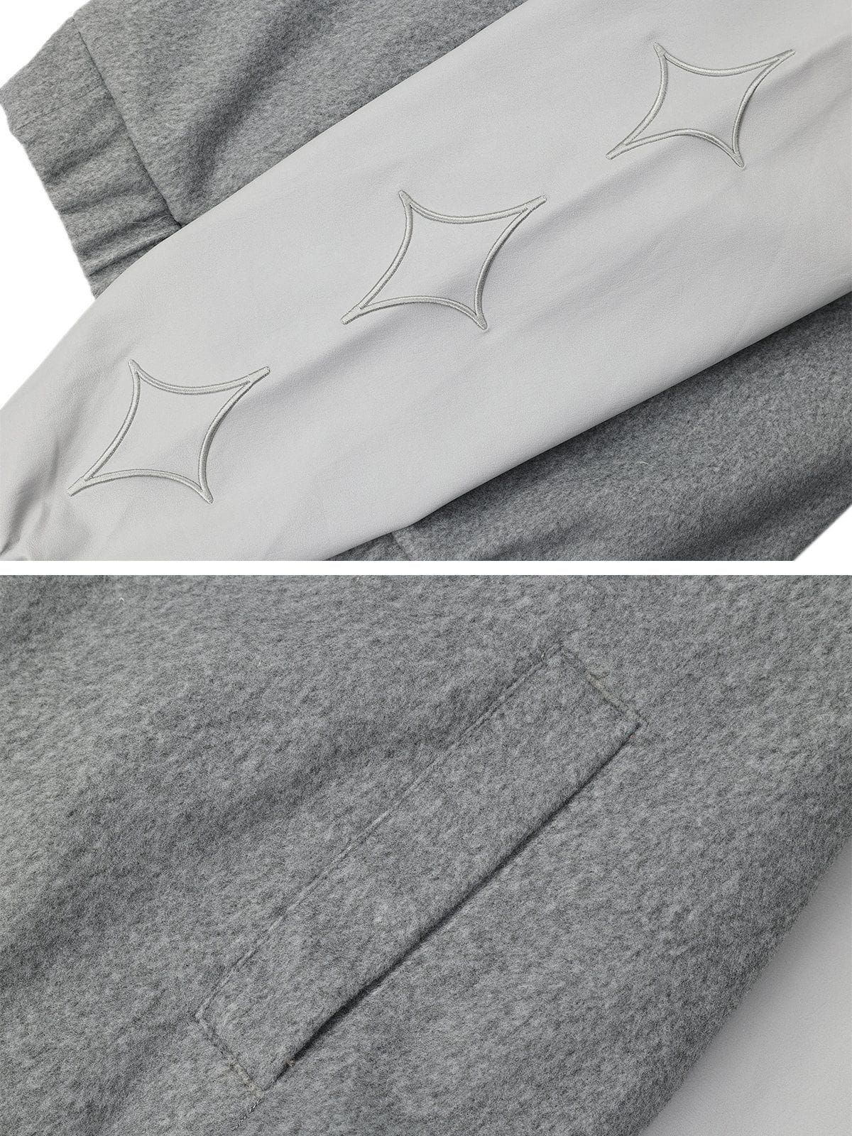 Aelfric Eden Embroidery Gothic Letter Star Jacket sold by Aelfric Eden product image thumbnail 4