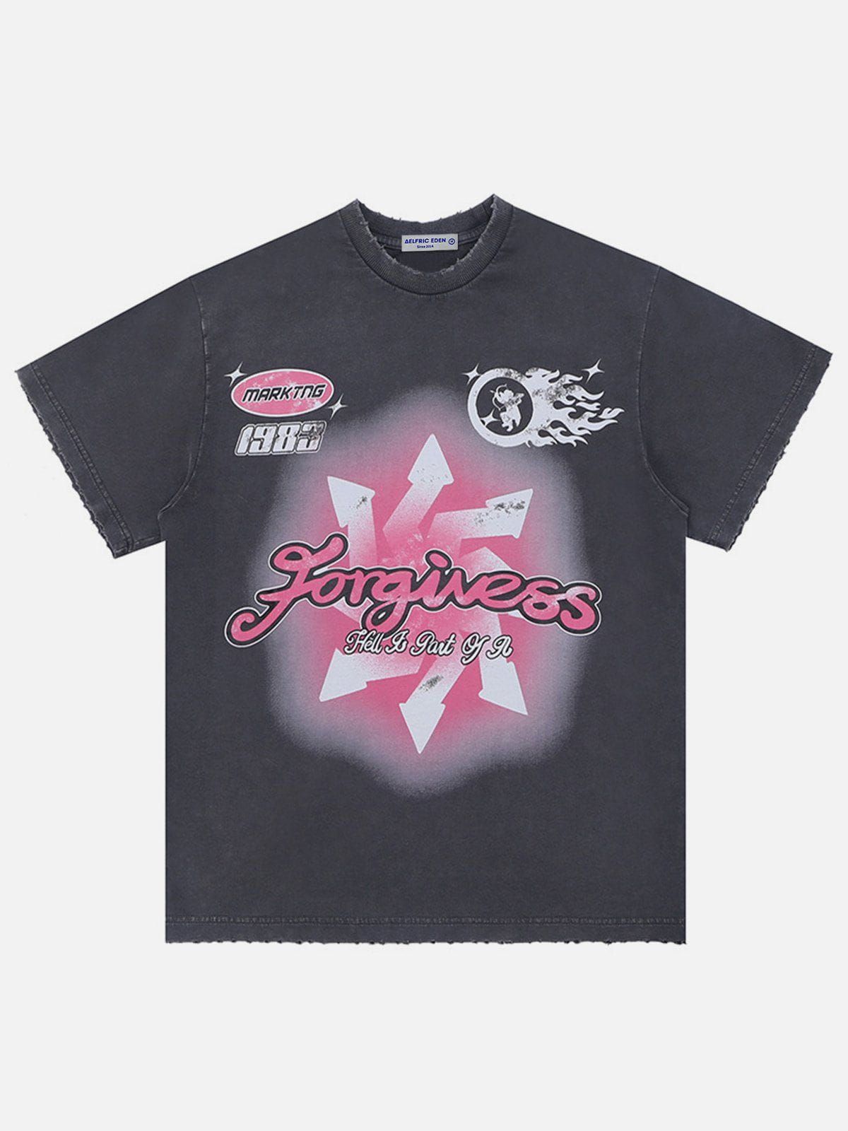 Aelfric Eden Washed Arrows Print Tee sold by Aelfric Eden