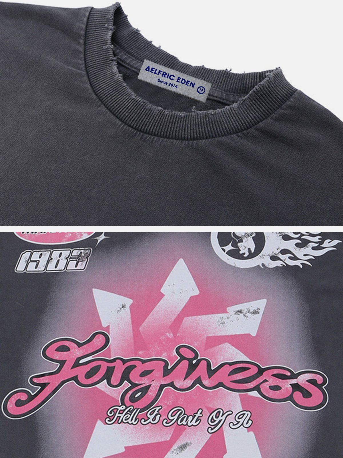 Aelfric Eden Washed Arrows Print Tee sold by Aelfric Eden product image thumbnail 5