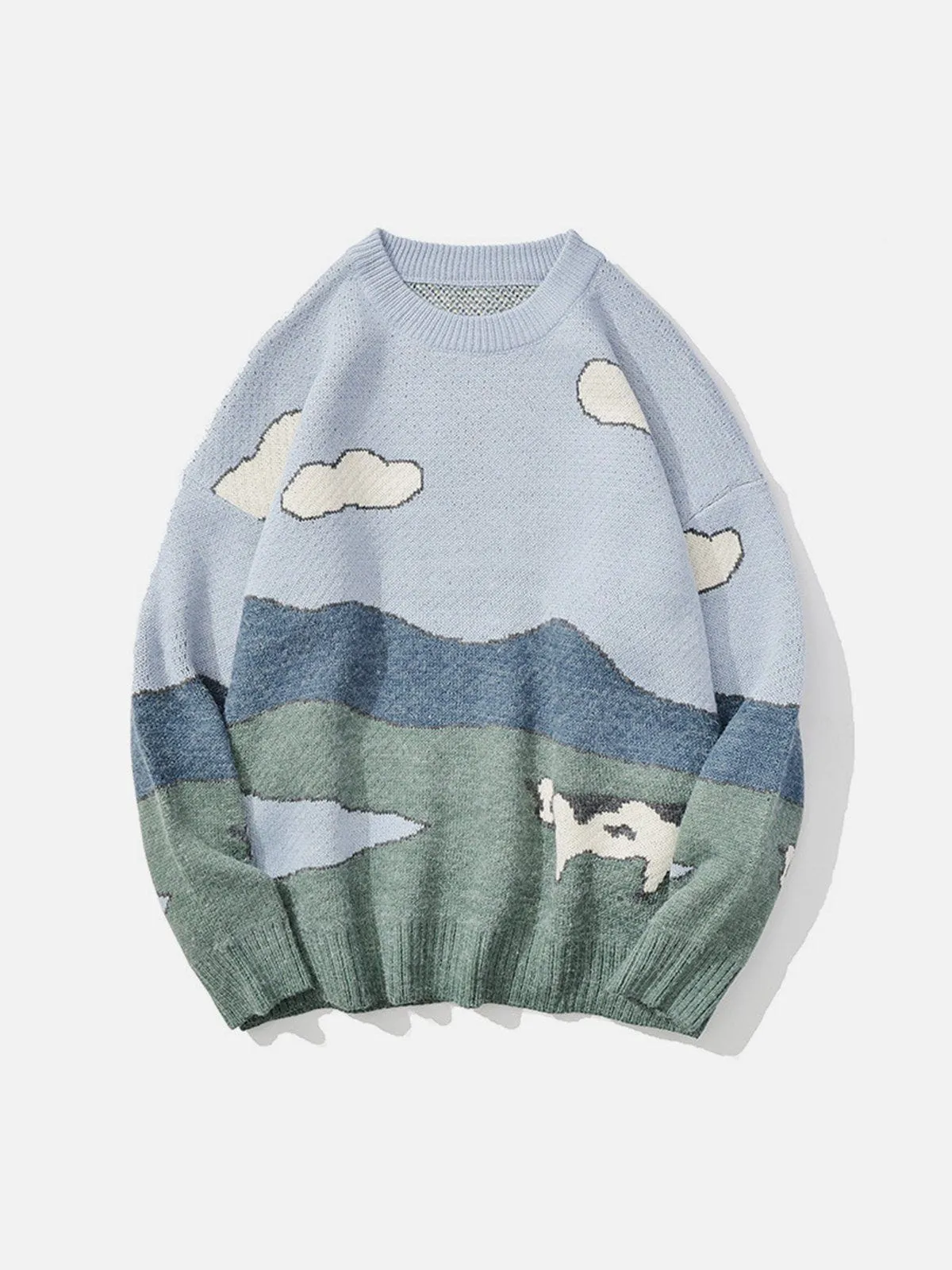 Aelfric Eden Prairie Cow Print Sweater sold by Aelfric Eden product image thumbnail 3