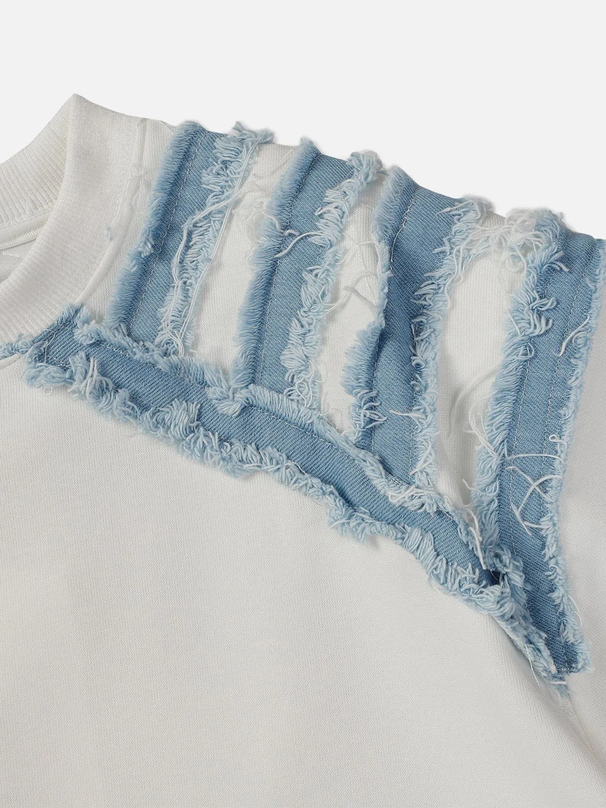 Aelfric Eden Denim Applique Tee sold by Aelfric Eden product image thumbnail 4