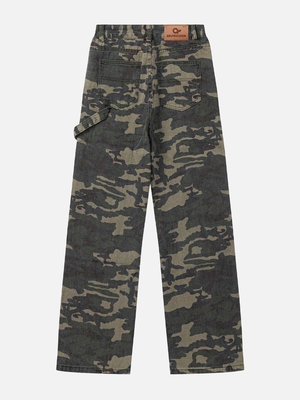 Aelfric Eden Vintage Camo Loose Jeans sold by Aelfric Eden product image thumbnail 2