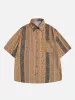Aelfric Eden Flower Patchwork Short Sleeve Shirt sold by Aelfric Eden