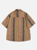 Aelfric Eden Flower Patchwork Short Sleeve Shirt sold by Aelfric Eden