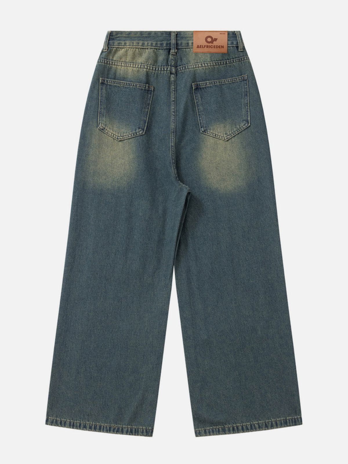 Aelfric Eden Asymmetrical Waist Jeans sold by Aelfric Eden product image thumbnail 4