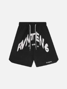 Aelfric Eden Letter Printing Shorts sold by Aelfric Eden