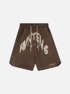 Aelfric Eden Letter Printing Shorts sold by Aelfric Eden