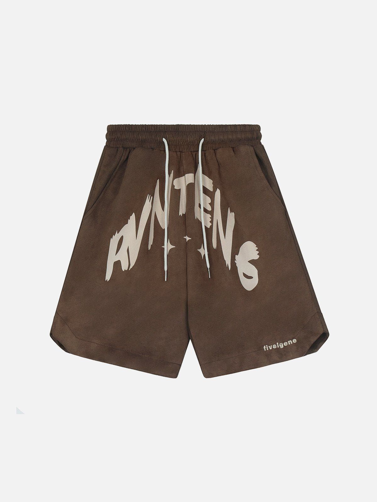 Aelfric Eden Letter Printing Shorts sold by Aelfric Eden product image thumbnail 2