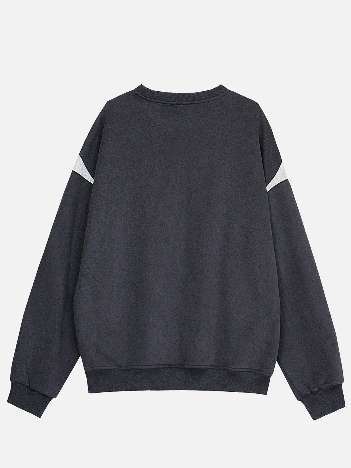 Aelfric Eden Patchwork Sweatshirt sold by Aelfric Eden product image thumbnail 4
