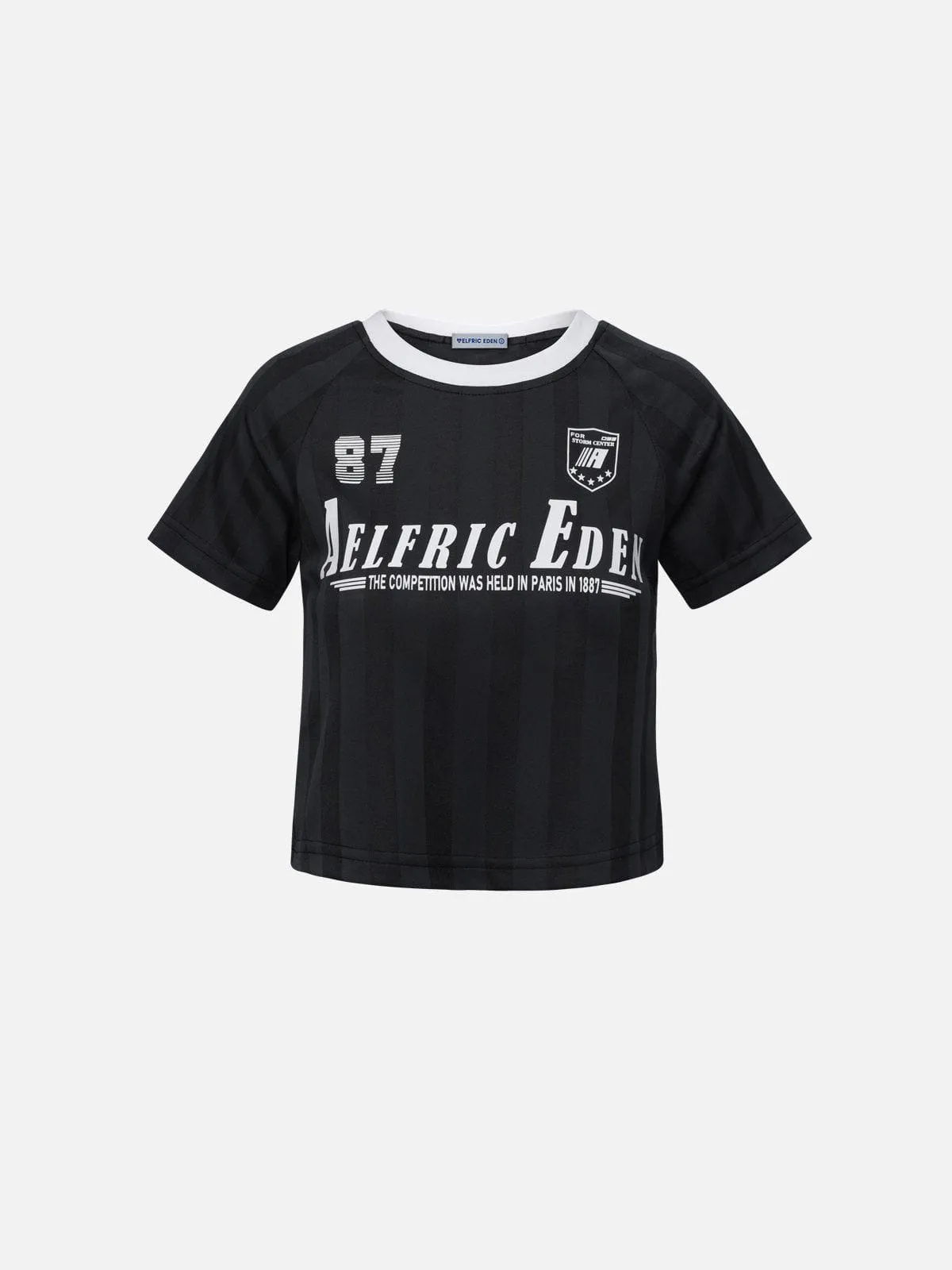 Aelfric Eden Badge Woven Ribbon Tee sold by Aelfric Eden