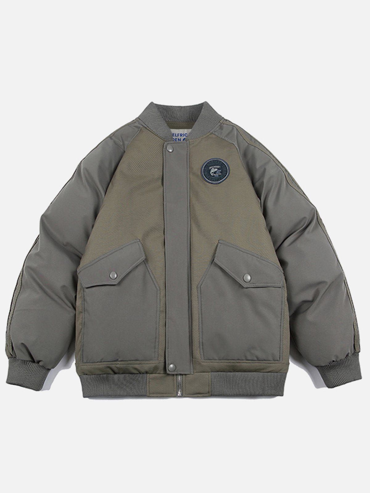 Aelfric Eden Spliced Baseball Collar Winter Coat sold by Aelfric Eden