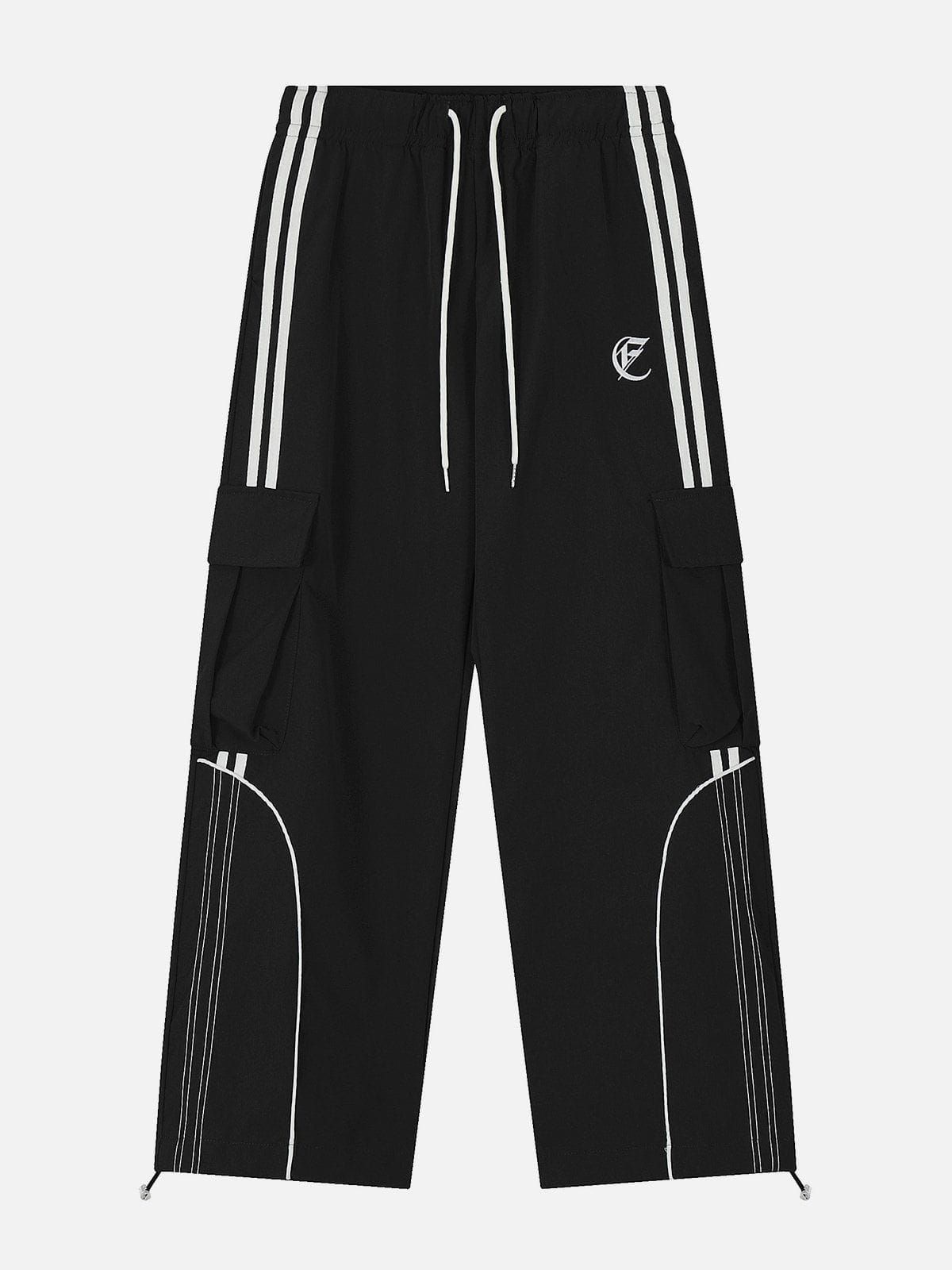 Aelfric Eden Stripes Patchwork Sweatpants sold by Aelfric Eden product image thumbnail 2