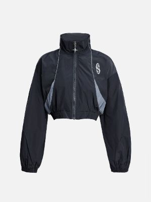 Reflective Strip Patchwork Jacket sold by Aelfric Eden