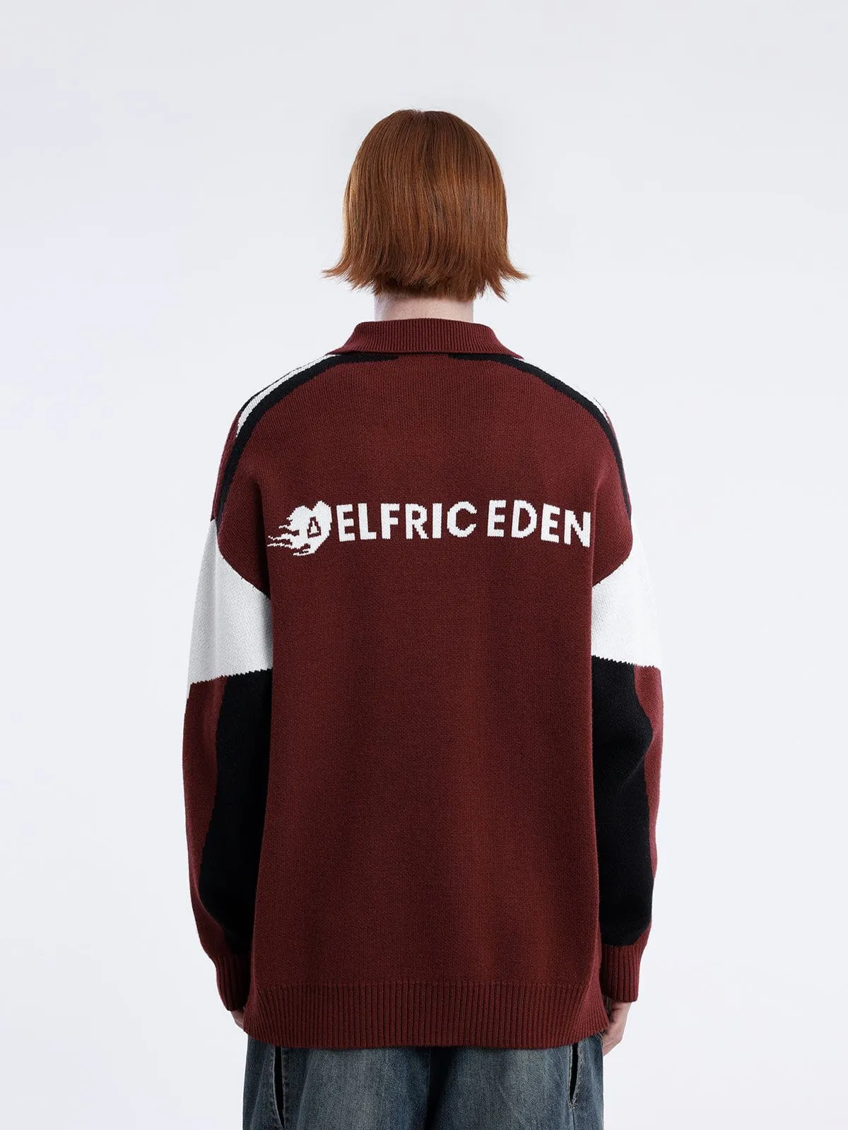 Aelfric Eden Color Blocking Racing Sweater sold by Aelfric Eden product image thumbnail 3