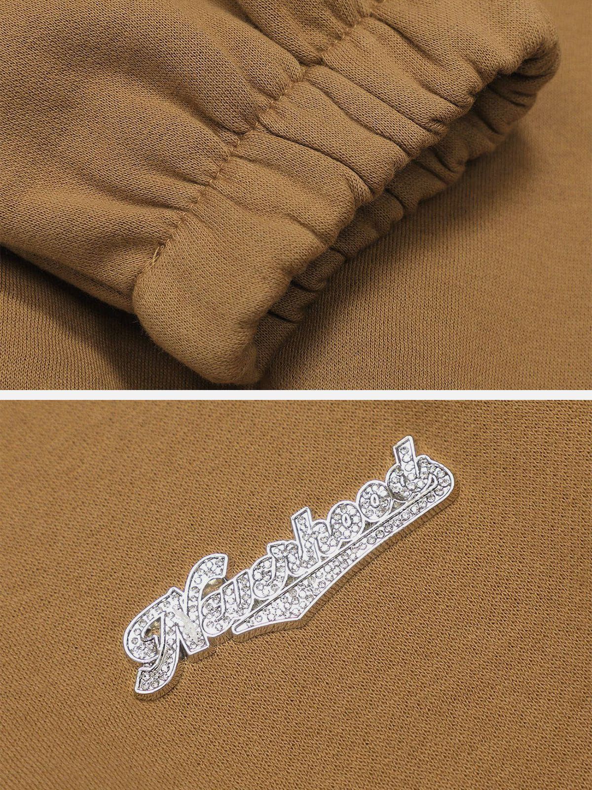 Aelfric Eden Embroidered Letters Zipper Coat sold by Aelfric Eden product image thumbnail 5