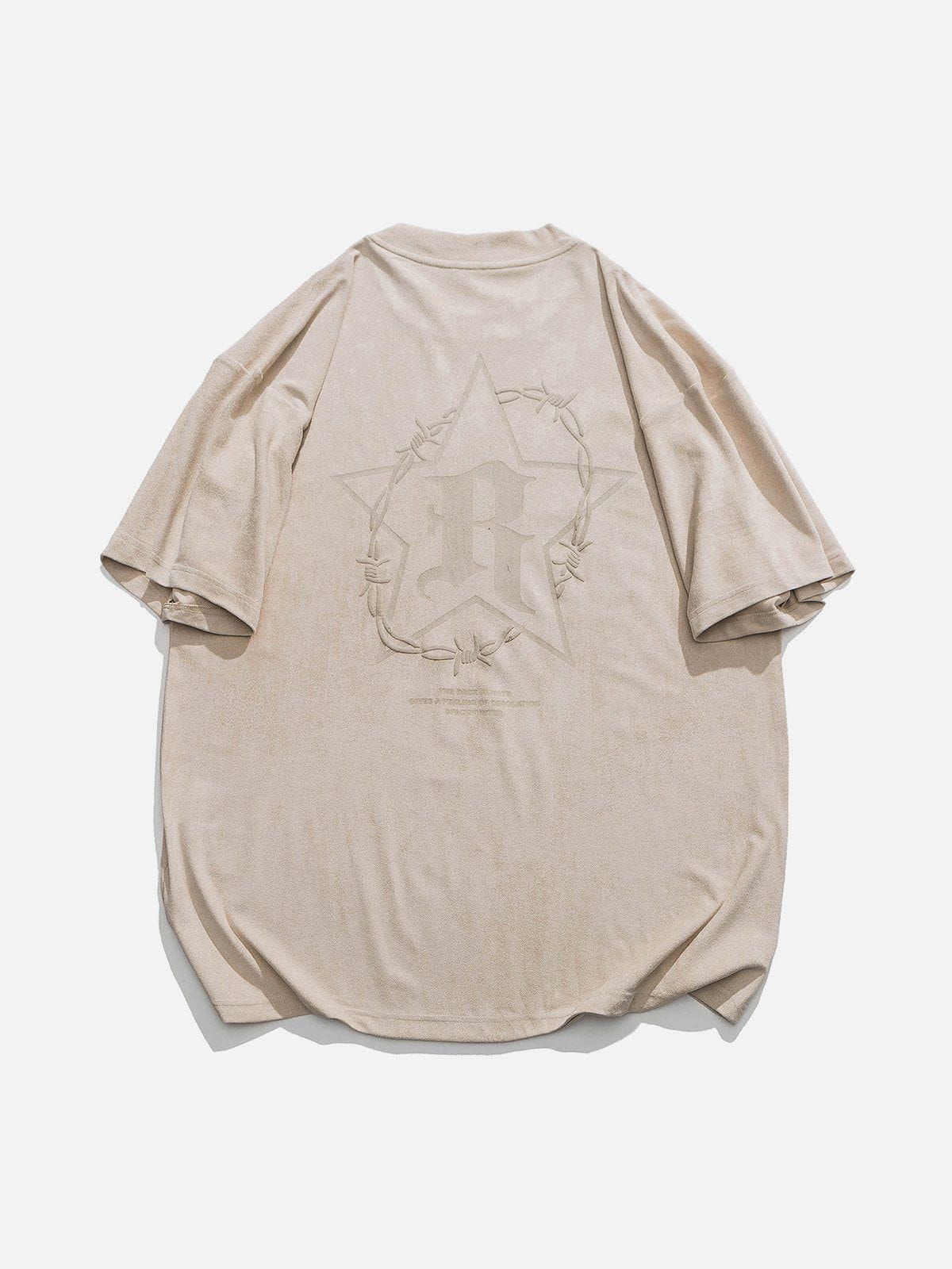 Aelfric Eden Suede Star Letter Print Tee sold by Aelfric Eden product image thumbnail 3