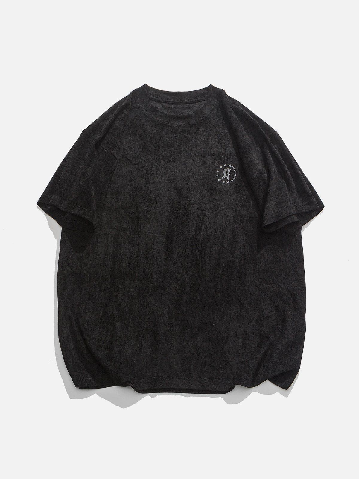 Aelfric Eden Suede Star Letter Print Tee sold by Aelfric Eden product image thumbnail 2