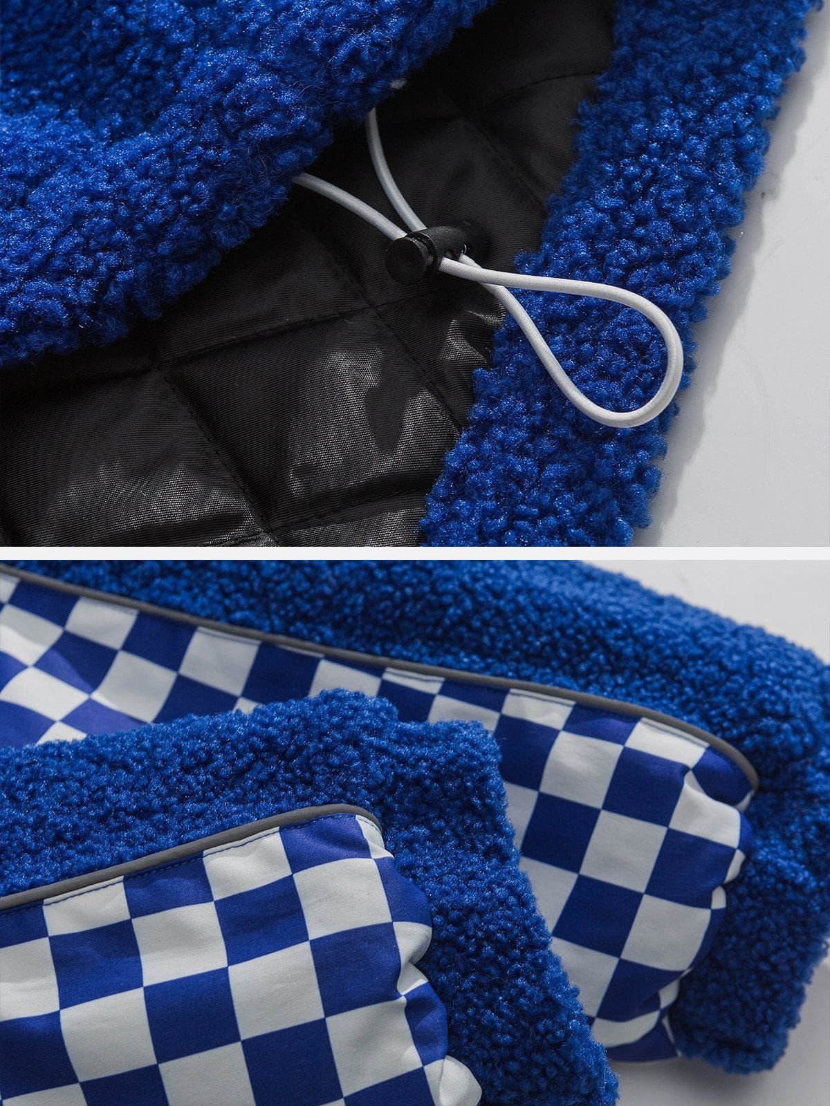 Aelfric Eden PLAID Patchwork Winter Coat sold by Aelfric Eden product image thumbnail 6