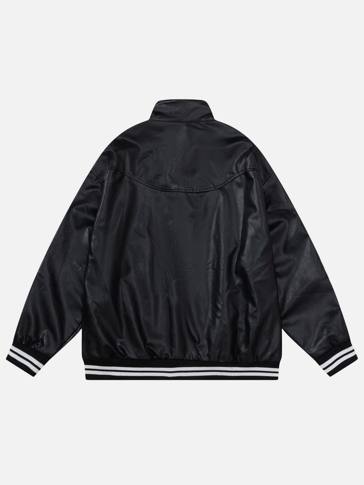 Aelfric Eden Embroidery Emblem Speedway Jacket sold by Aelfric Eden product image thumbnail 2