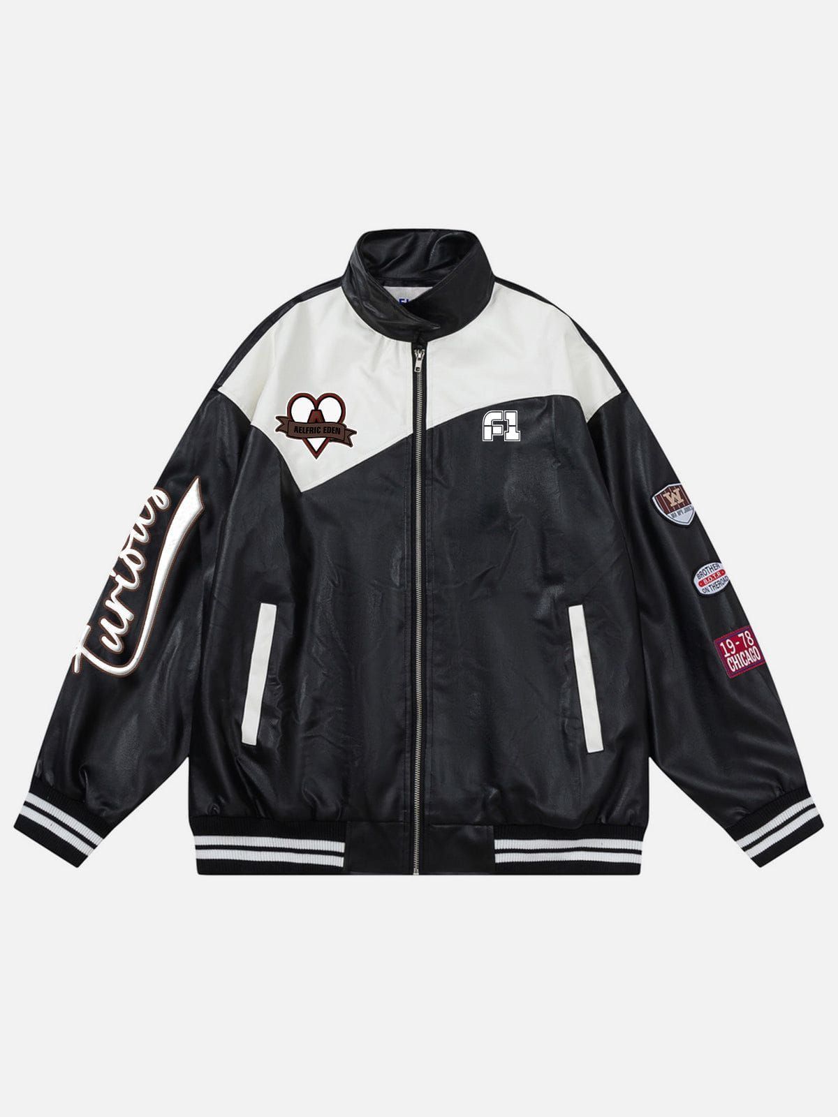 Aelfric Eden Embroidery Emblem Speedway Jacket sold by Aelfric Eden