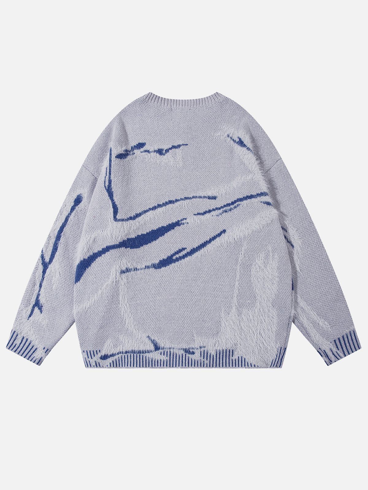 Aelfric Eden Abstract Color Block Sweater sold by Aelfric Eden product image thumbnail 4