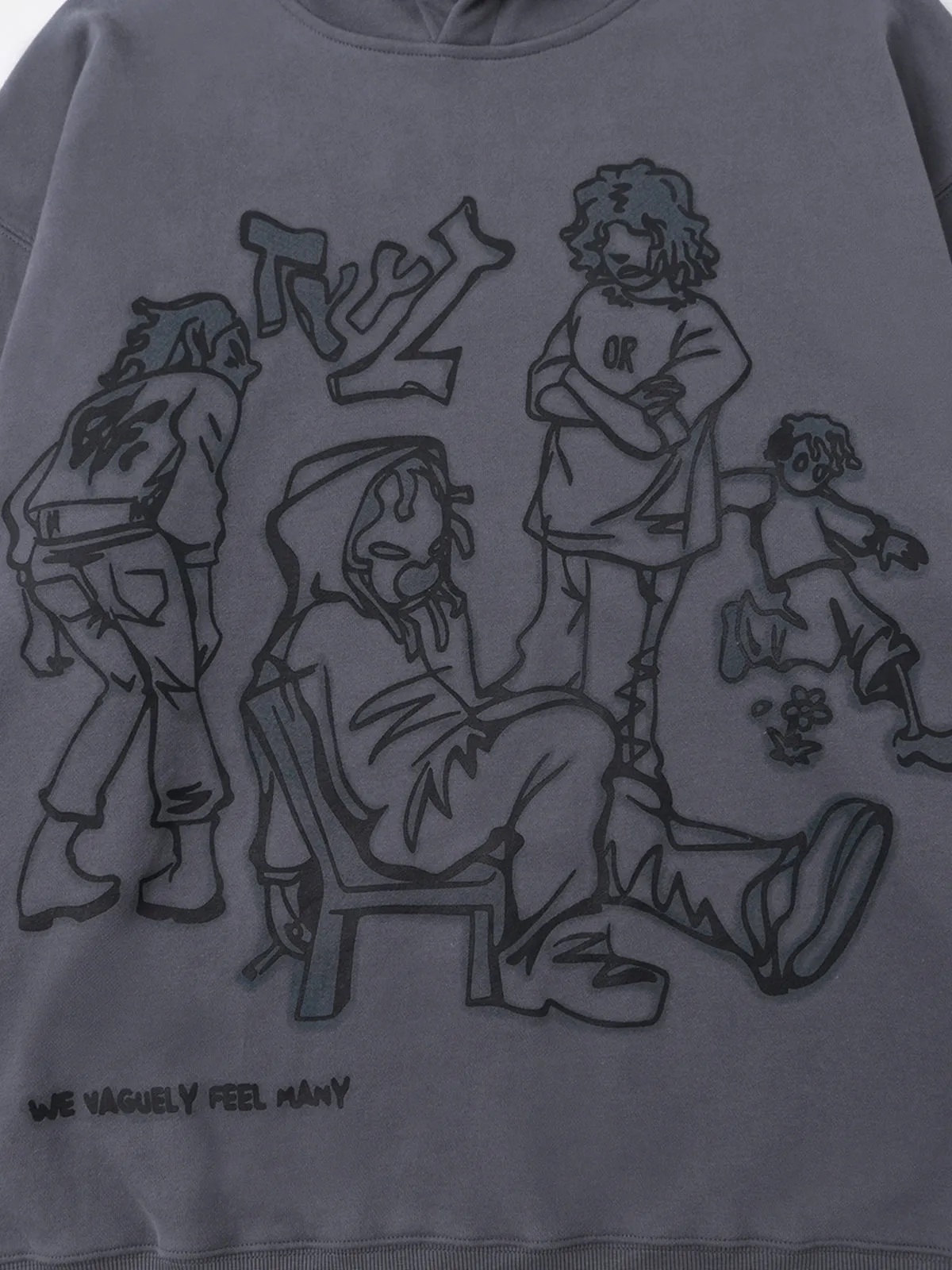 Oversized Hoodie sold by Aelfric Eden product image thumbnail 3