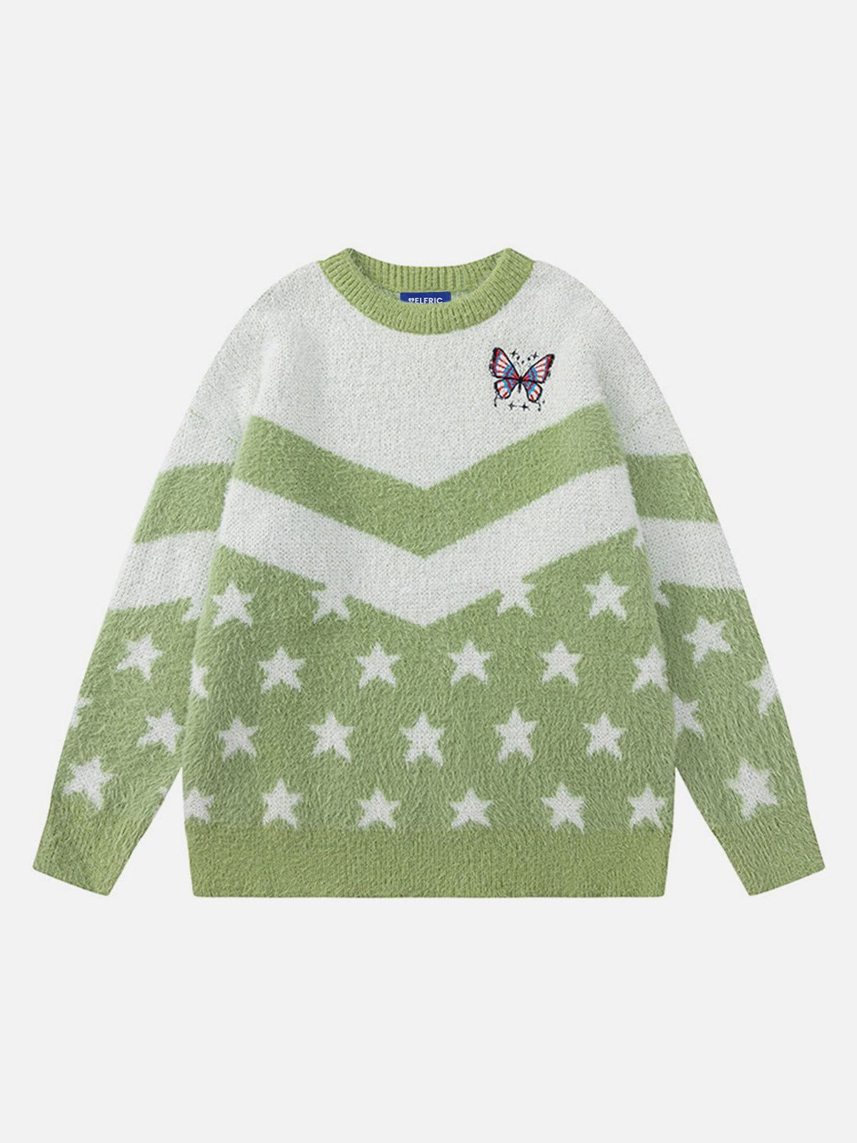 Aelfric Eden Butterfly Embroidered Sweater sold by Aelfric Eden product image thumbnail 3