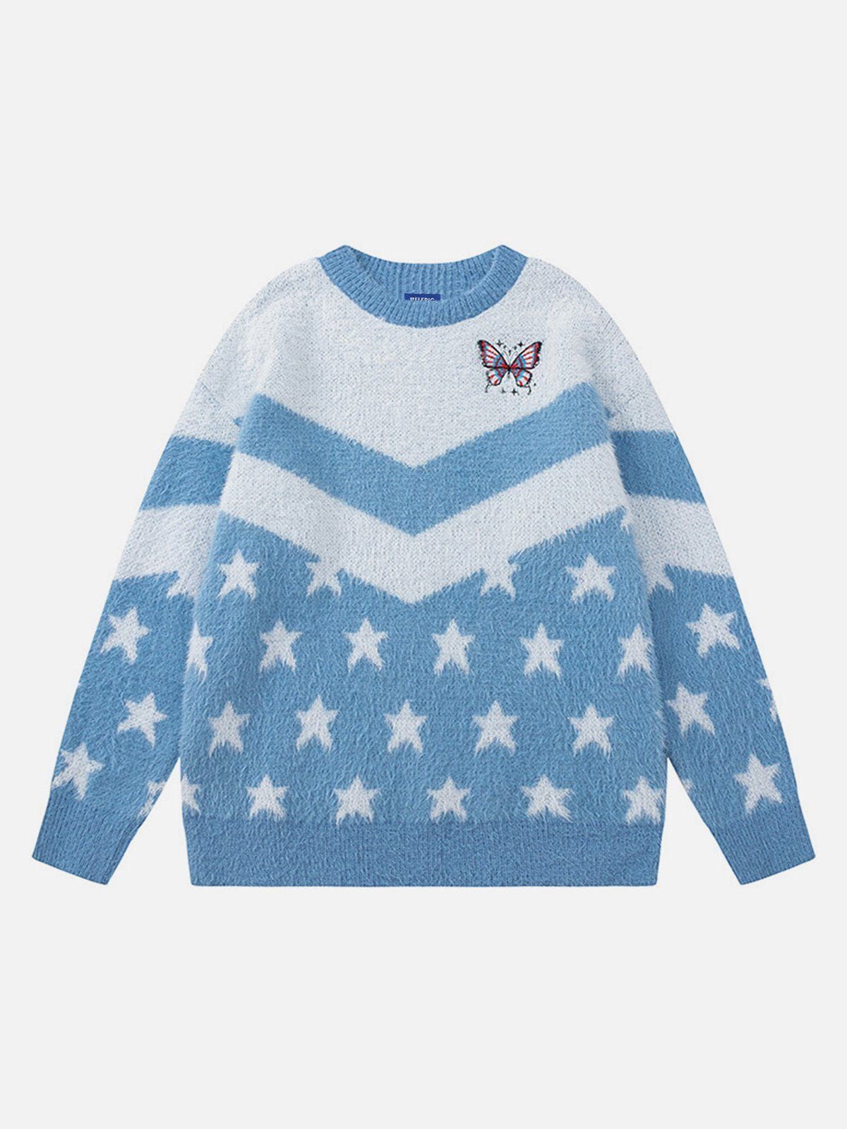 Aelfric Eden Butterfly Embroidered Sweater sold by Aelfric Eden product image thumbnail 4