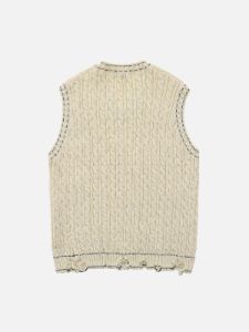 Aelfric Eden Cut Hem Sweater Vest sold by Aelfric Eden