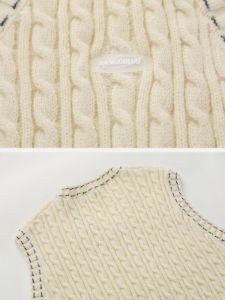 Aelfric Eden Cut Hem Sweater Vest sold by Aelfric Eden