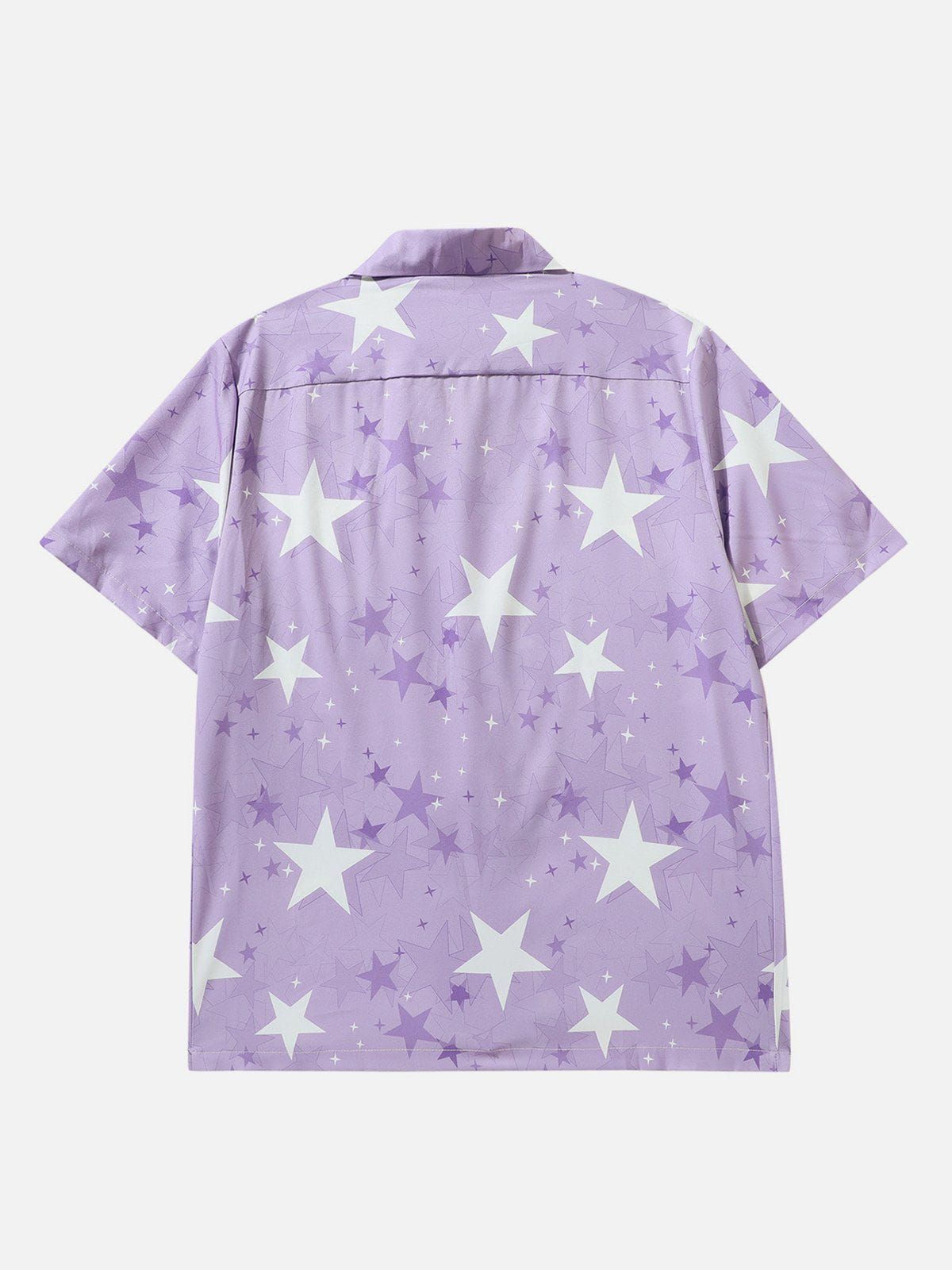 Aelfric Eden Star Pattern Short Sleeve Shirts sold by Aelfric Eden product image thumbnail 4