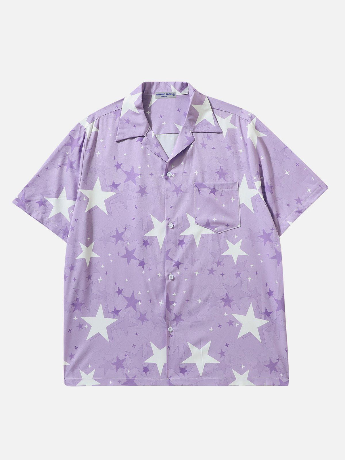 Aelfric Eden Star Pattern Short Sleeve Shirts sold by Aelfric Eden