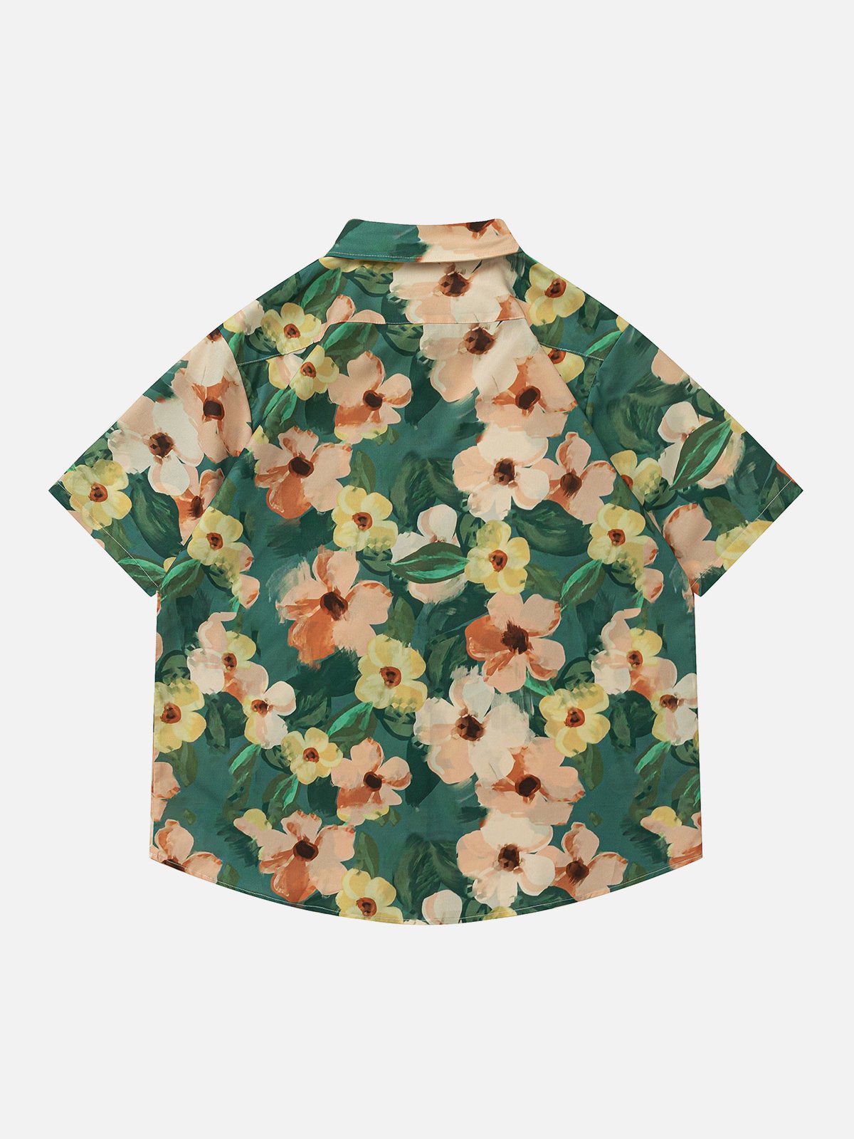 "Flowers Beauty" Print Short Sleeve Shirts sold by Aelfric Eden product image thumbnail 2