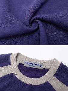 Aelfric Eden Vintage Colorblock Letter Print Sweatshirt sold by Aelfric Eden
