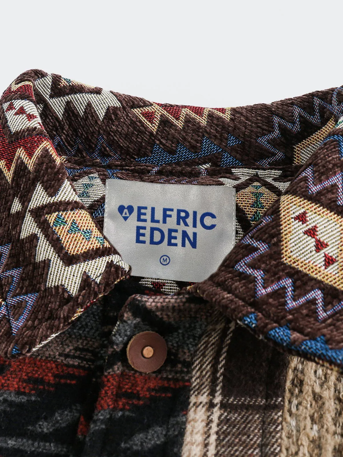 Aelfric Eden Ethnic Style Patchwork Jacket sold by Aelfric Eden product image thumbnail 5