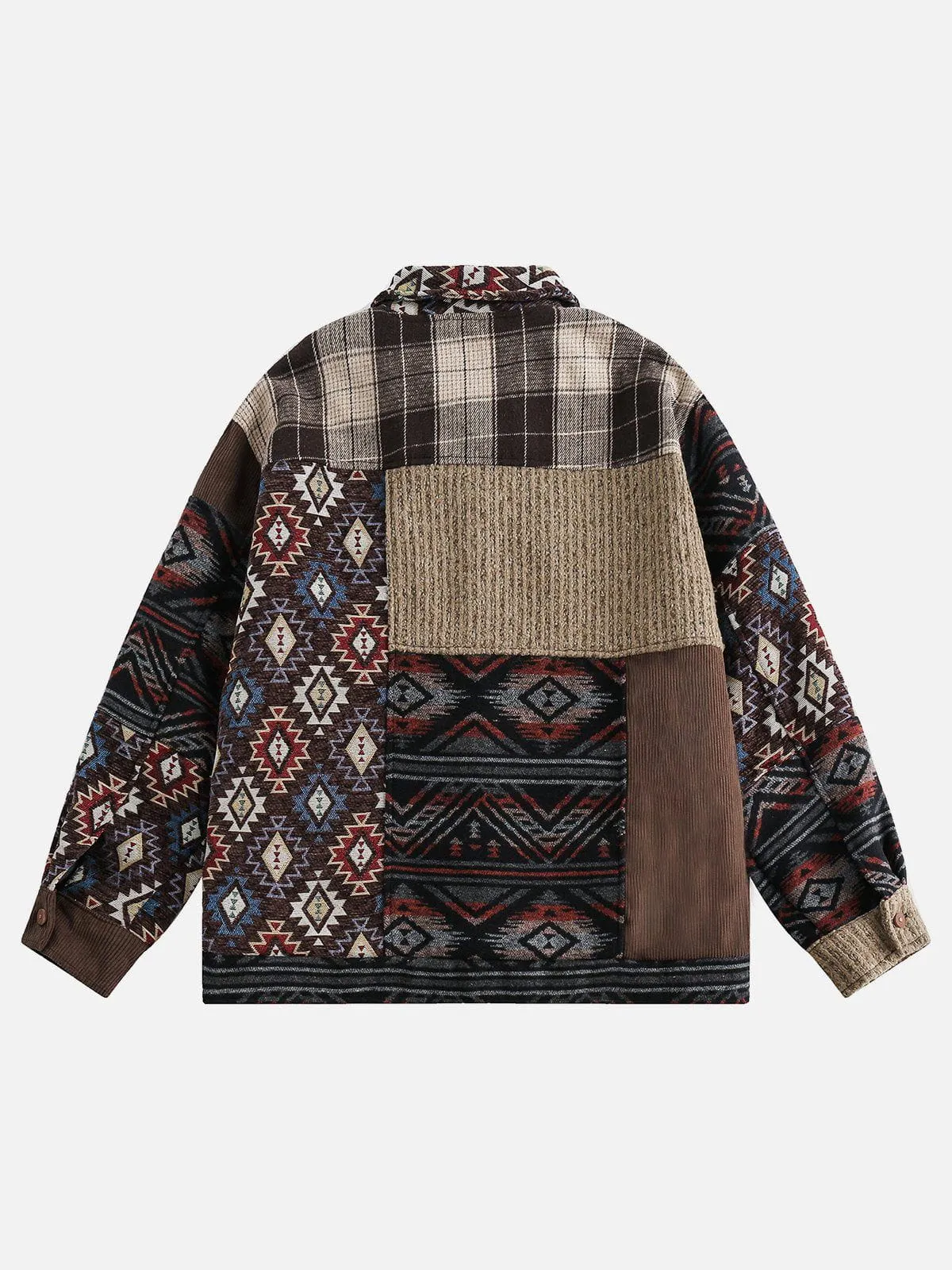 Aelfric Eden Ethnic Style Patchwork Jacket sold by Aelfric Eden product image thumbnail 3