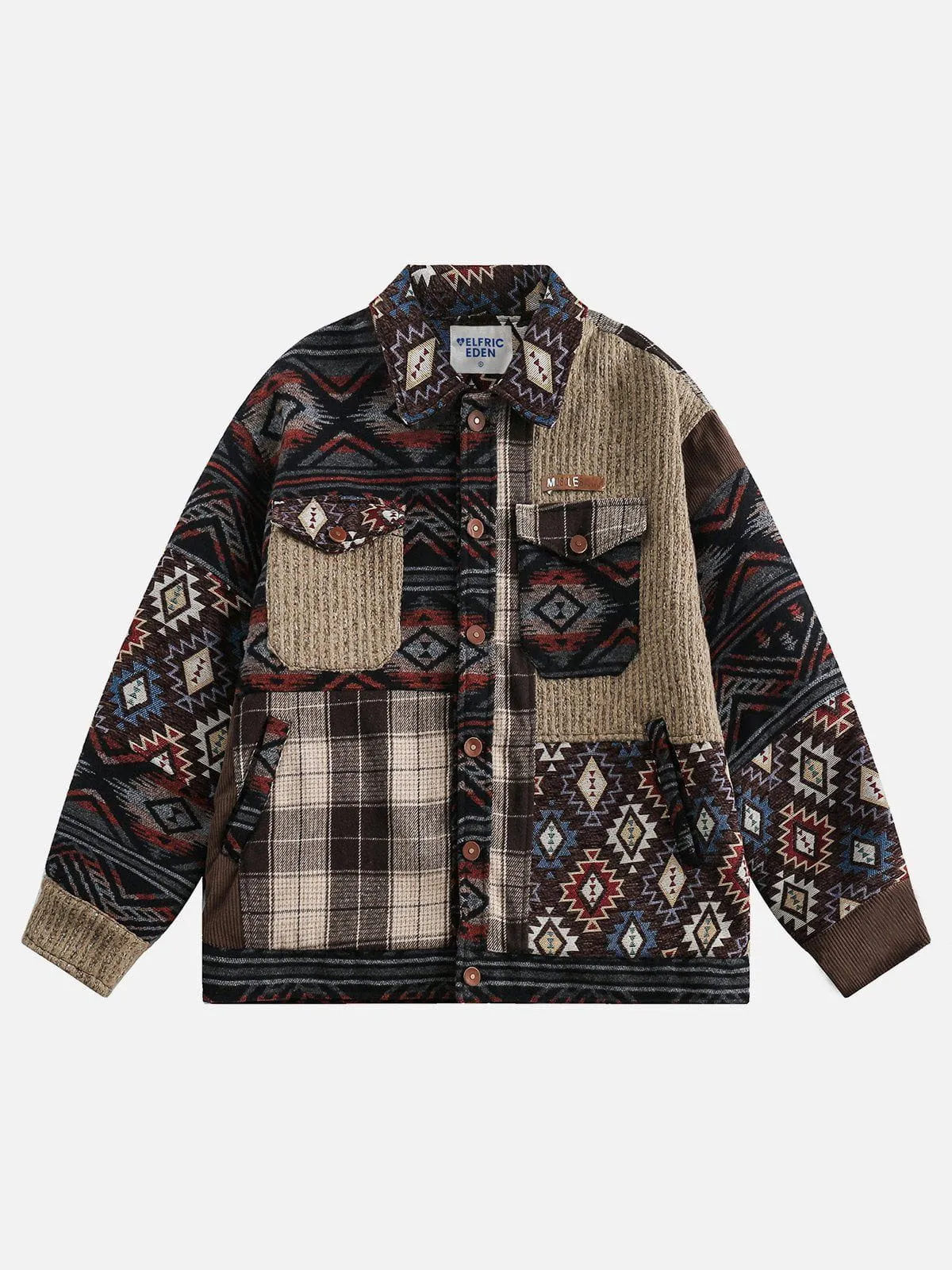 Aelfric Eden Ethnic Style Patchwork Jacket sold by Aelfric Eden