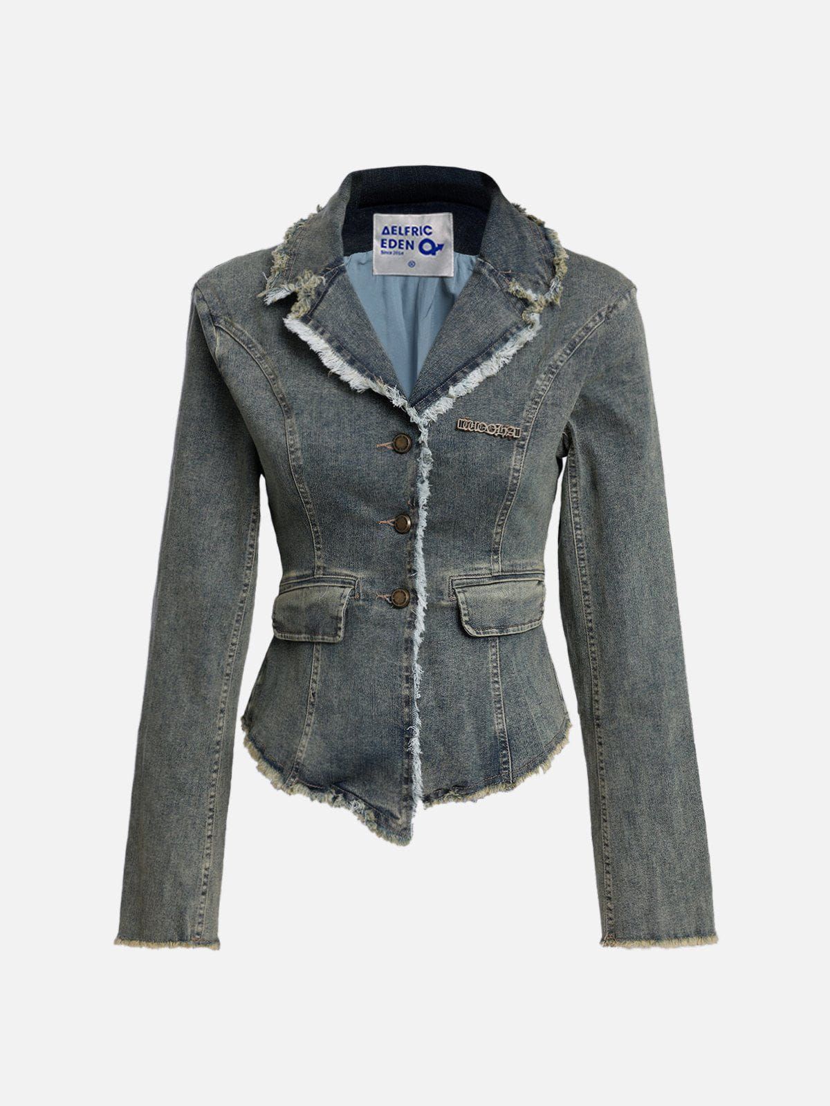 Fringe Vintage Denim Jacket sold by Aelfric Eden
